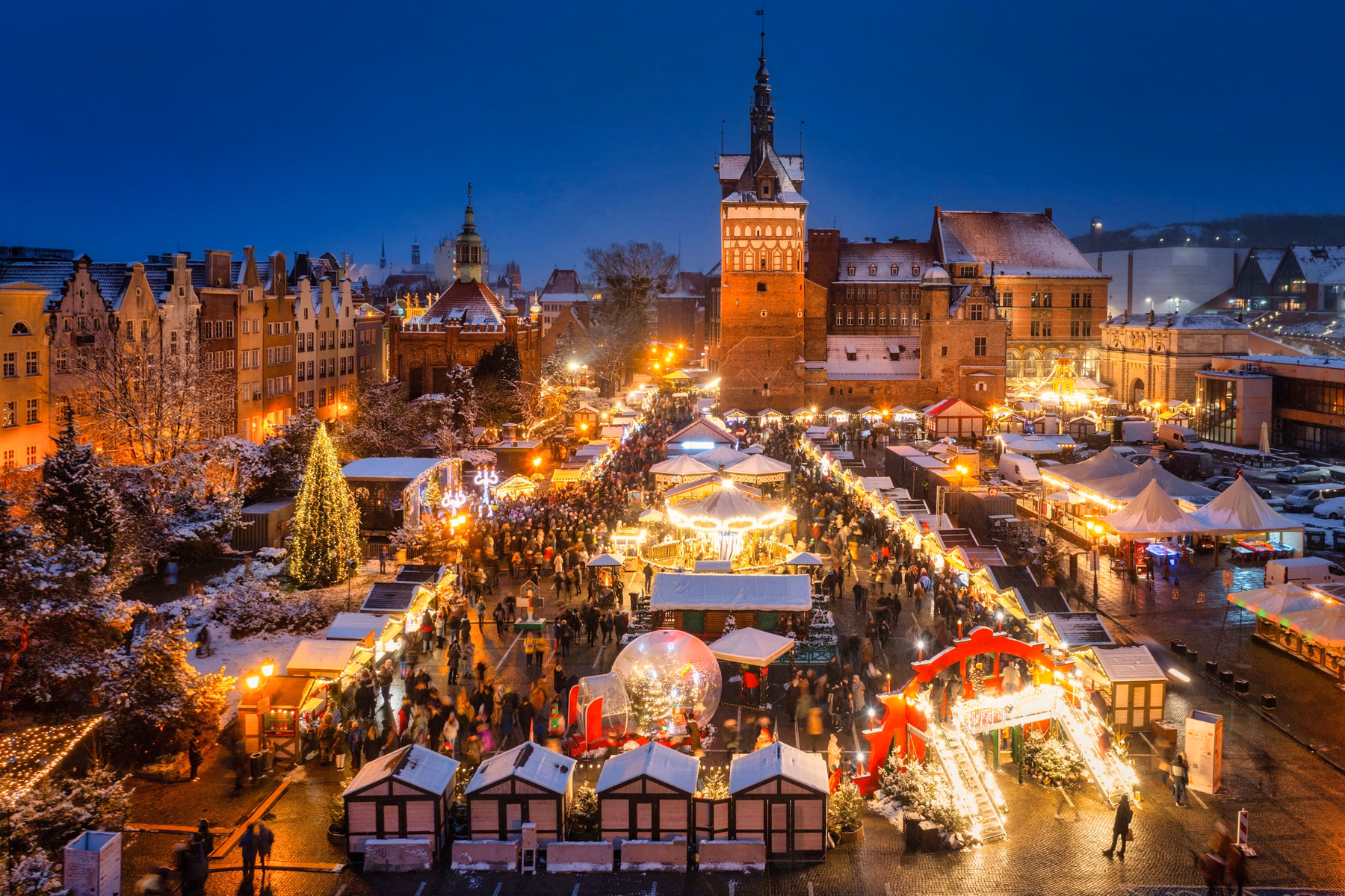 Kalėdų Senelio konsulatas Lenkijoje ir kalėdinis Gdanskas