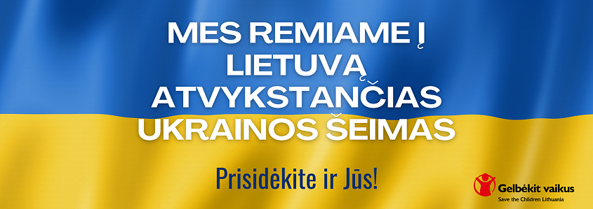 #WeTravelEco: Mes remiame Ukrainos vaikus!