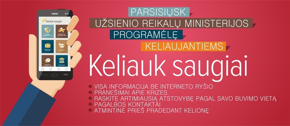 Keliauk saugiai