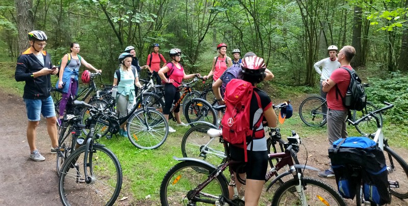 Dviračių žygis Verkių regioniniame parke