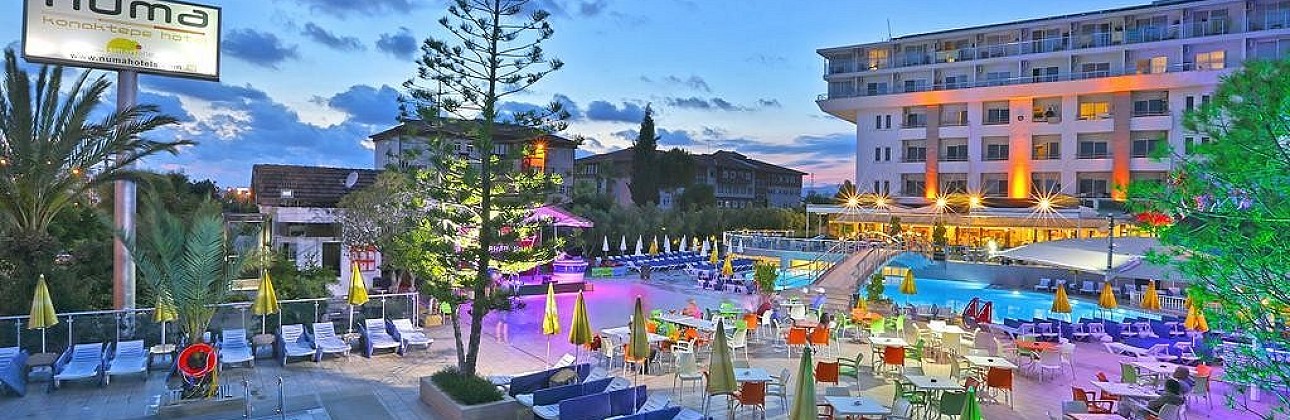 Kelionė į Turkiją: 4★ Numa Konaktepe viešbutis su viskas įskaičiuota vos už 435€ 460€ 