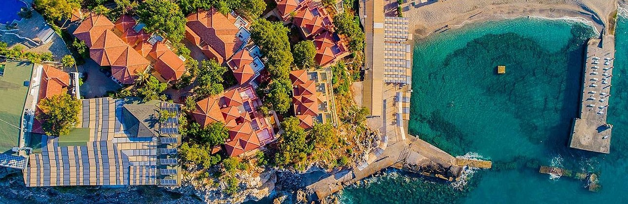 Turkijos gamtos grožis poilsinėje kelionėje: 5★ Senza Garden Holiday Club viešbutis su ultra viskas įskaičiuota už 375€