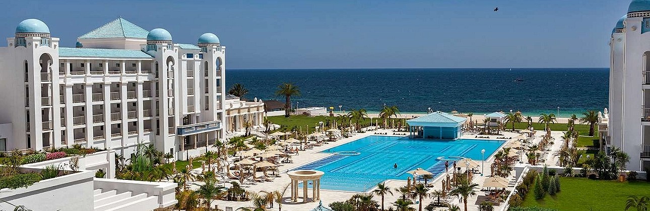 Karštos savaitės atostogos Tunise 5★ viešbutyje Barcelo Concorde Green Park Palace su viskas įskaičiuota tik 815€
