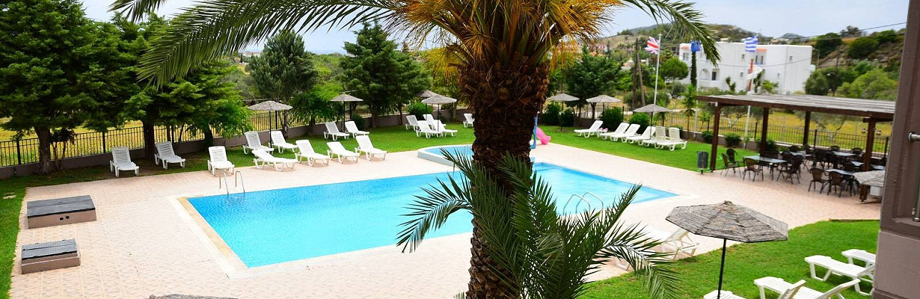 Atostogos Rodo saloje: jaukus viešbutis Rose Hotel Faliraki tik nuo 453€