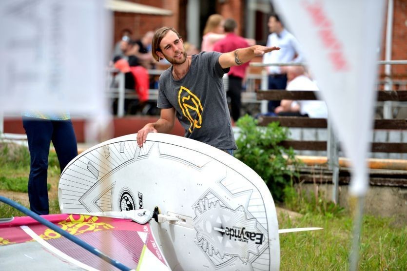Vandens pramogų stovyklos Adventure camp instruktorius Darius Daraška
