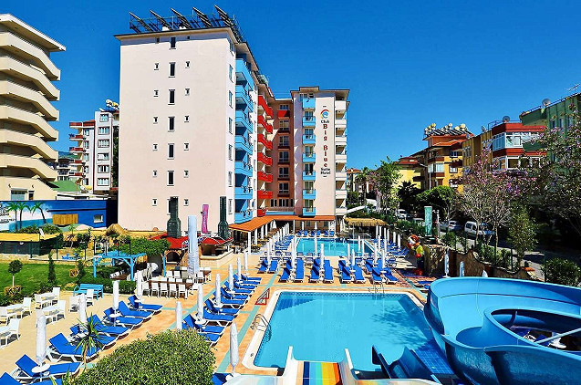 Vasaros atostogos Turkijoje: savaitė 4★ Club Big Blue Suite viešbutyje su viskas įskaičiuota tik 465€