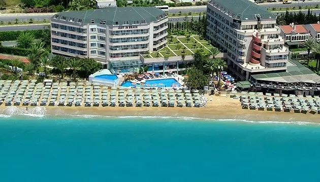 Atostogos ant jūros kranto Turkijoje 5★ Aska Just In Beach viešbutyje su viskas įskaičiuota