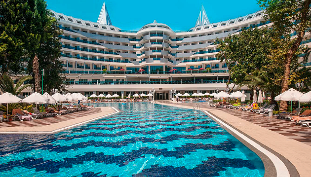 Prabangus poilsis Turkijoje: 5★ Botanik Platinum viešbutis su viskas įskaičiuota Turkijoje už 635€