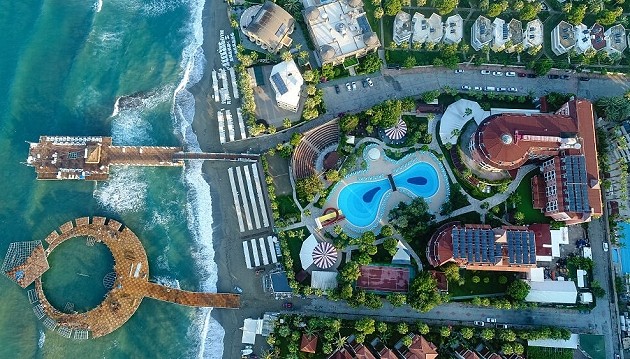 Atostogos 5★ Palmeras Beach viešbutyje su ultra viskas įskaičiuota Turkijoje už 348€ 373€