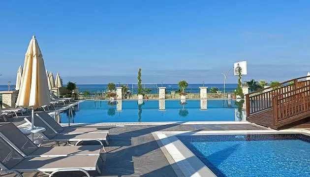 Poilsis ant jūros kranto Turkijoje: 5★ Asia Beach Resort & SPA viešbutis su ultra viskas įskaičiuota