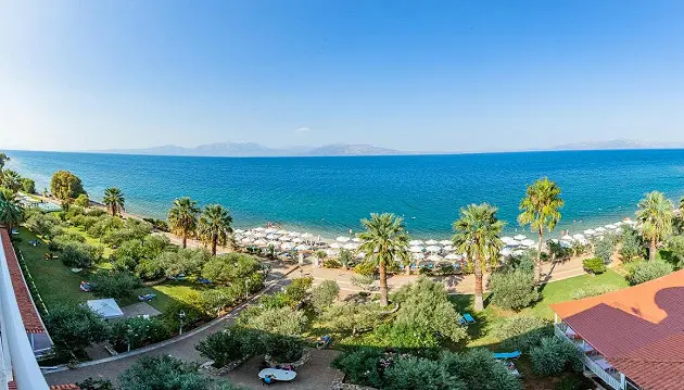 Graikiškos atostogos prie Evijos salos: poilsis 3★ Calamos Beach viešbutyje su viskas įskaičiuota