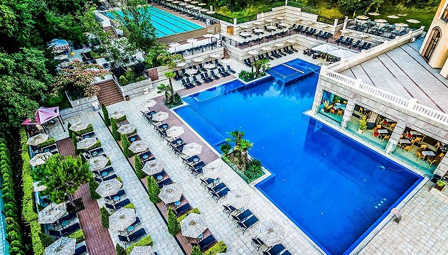Auksinės Smiltys: savaitė 4★ lti Dolce Vita Sunshine Resort viešbutyje su viskas įskaičiuota už 592€, keliaujants su vaikais