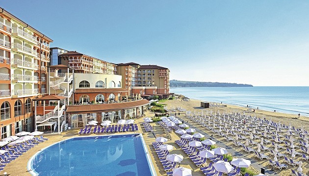 Vasaros atostogos kartu su vaikais Bulgarijoje! 4★ Sol Luna Bay Resort viešbutis su viskas įskaičiuota už 526€