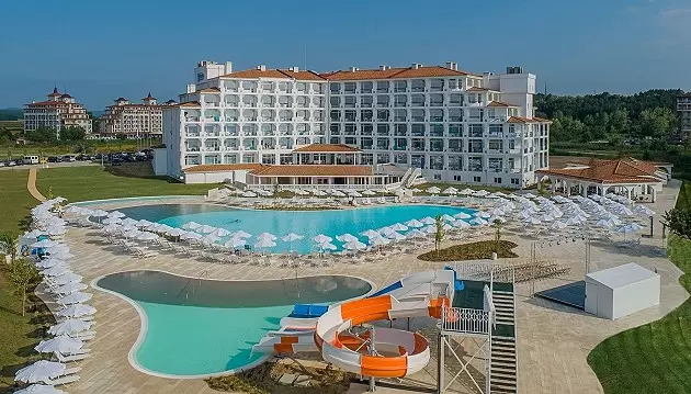 Atostogaukite Bulgarijoje: 4★ Sunrise Blue Magic Resort viešbutis su VISKAS ĮSKAIČIUOTA