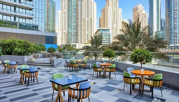 Dubajus: įspūdinga viešnagė 5★ viešbutyje Crowne Plaza Dubai Marina