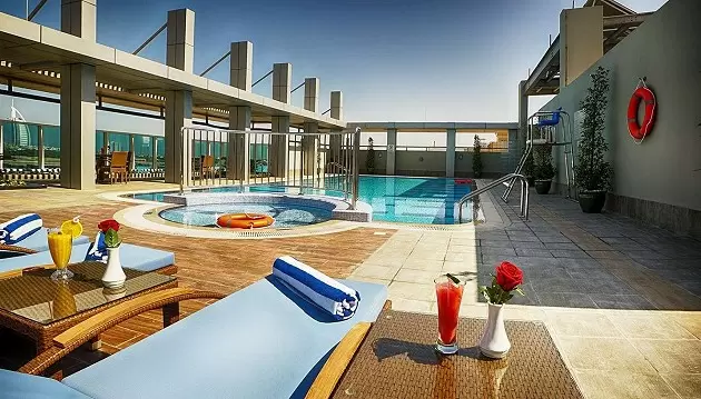 Nuostabus poilsis Dubajuje ir puikus 4★ viešbutis Rose Park Hotel Al Barsha