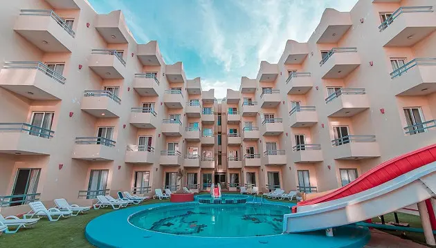 Ilsėkitės Egipte prie jūros: 3★ viešbutis ROMA Dexon Hotel & Aqua Park
