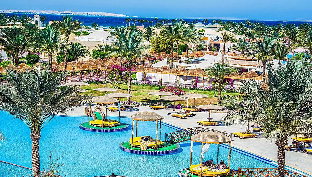 Hurgada: savaitė 5★ Desert Rose viešbutyje su vandens pramogomis ir viskas įskaičiuota už 720€, keliaujant su vaikais