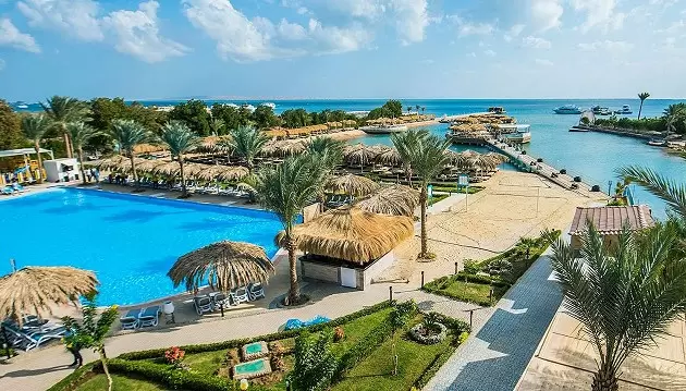 Šildykitės Egipte: 4★ viešbutis Sunrise Aqua Joy Resort su viskas įskaičiuota