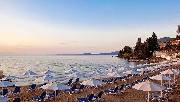 Korfu sala - tikras Graikijos perlas: atostogaukite 4★ Aeolos Beach Resort viešbutyje su viskas įskaičiuota
