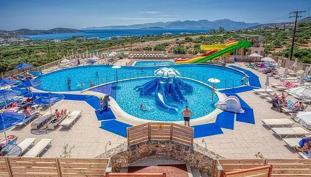 Poilsis saulėtoje Kretoje: 4★ Elounda Water Park Residence viešbutis su pusryčiais ir vakarienėmis