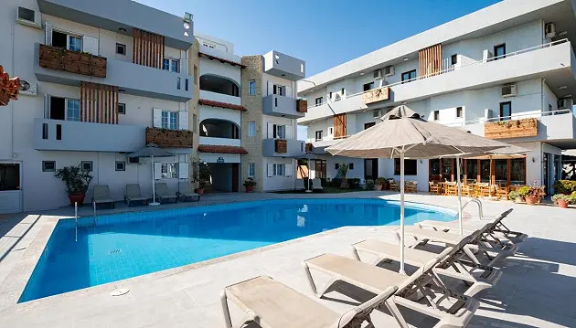Atsipūskite ir ilsėkitės Graikijoje: Kretos sala ir viešnagė 3★ viešbutyje Dimitra Hotel & Apartments
