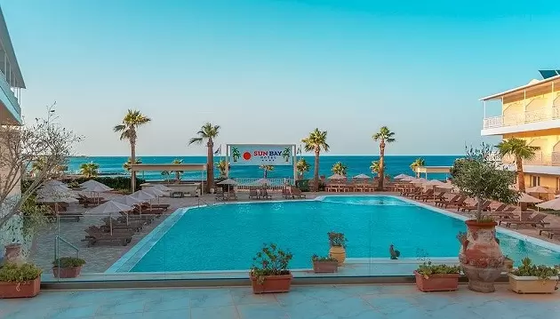 Poilsinė kelionė į Kretos salą: ilsėkitės 4★ viešbutyje SunBay su viskas įskaičiuota