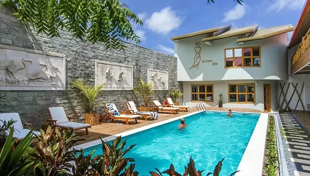 Idealus poilsis nuostabiuose Maldyvuose: ilsėkitės 3★ viešbutyje Kaani Village & SPA
