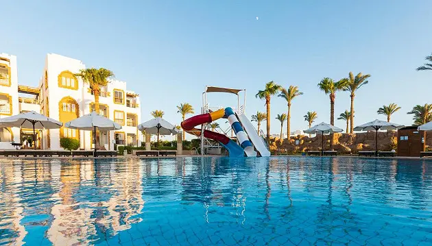 Kokybiškas poilsis Šarm El Šeiche: pasinerkite į atostogas 4★ Sunrise Remal Resort viešbutyje su viskas įskaičiuota