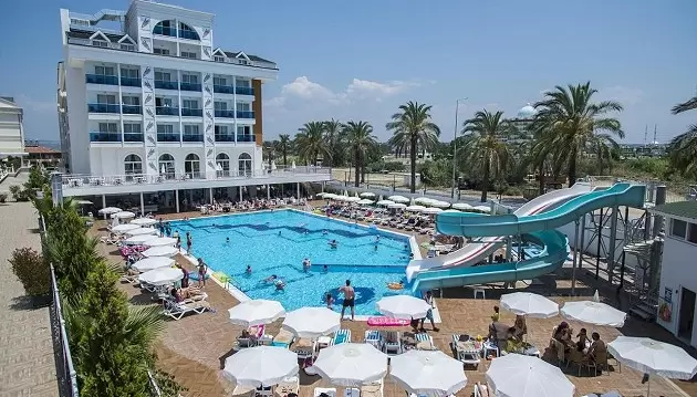 Ramus poilsis Turkijoje: atgaukite jėgas 5★ viešbutyje Palm World Resort & SPA su viskas įskaičiuota