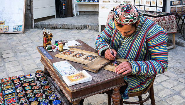 Uzbekistanas - rytietiško svetingumo ypatumai. Kelionė su grupe ir vadovu iš Lietuvos už 2040€